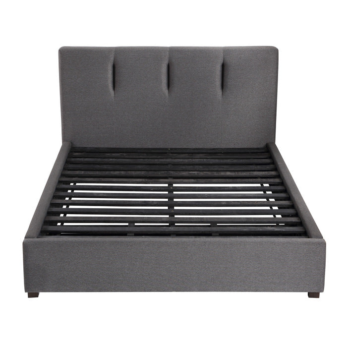 Aitana Graphite California King Platform Bed - Ornate Home