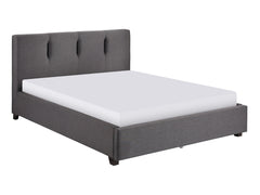 Aitana Graphite California King Platform Bed - Ornate Home