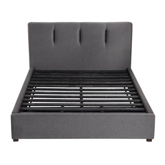 Aitana Graphite Eastern King Platform Bed - Ornate Home