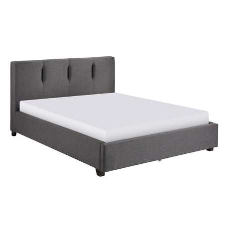 Aitana Graphite Eastern King Platform Bed - Ornate Home