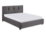 Aitana Graphite Full Platform Bed - Ornate Home