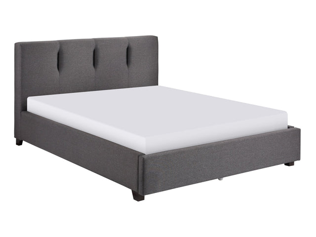Aitana Graphite Full Platform Bed - Ornate Home