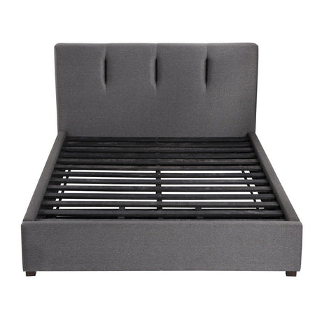 Aitana Graphite Full Platform Bed - Ornate Home