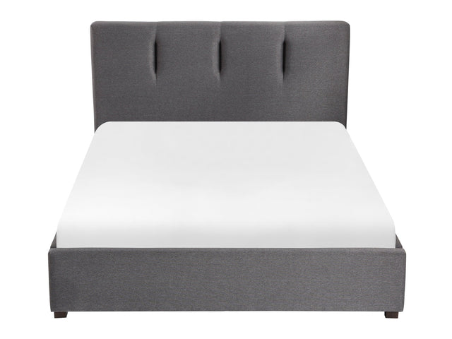 Aitana Graphite Full Platform Bed (Storage Footboard) - Ornate Home