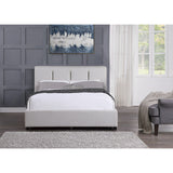 Aitana Gray Full Platform Bed - Ornate Home