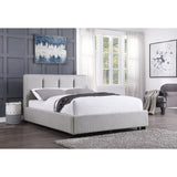 Aitana Gray Full Platform Bed with Storage Drawer - Ornate Home