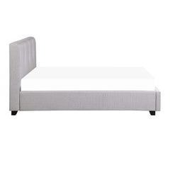 Aitana Gray Queen Platform Bed with Storage Drawer - Ornate Home