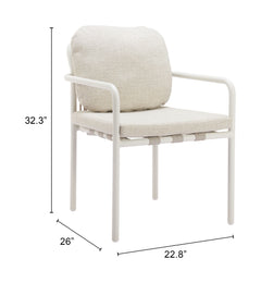 Aite Beige Dining Chair (Set of 2) - Ornate Home