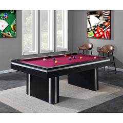 Ajax Black Billiard Table - Ornate Home