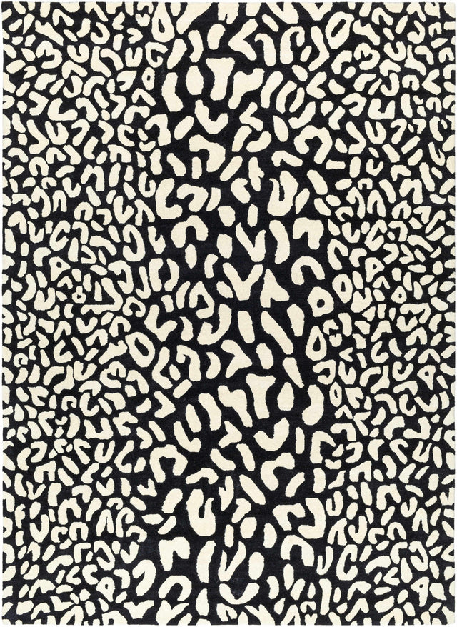 Akeem Leopard Print Area Rug - Clearance - Ornate Home