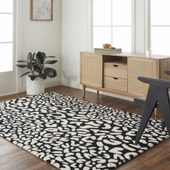Akeem Leopard Print Area Rug - Clearance - Ornate Home