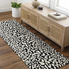 Akeem Leopard Print Area Rug - Clearance - Ornate Home