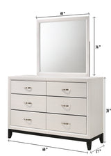 Akerson Chalk White Panel Youth Bedroom Set - Ornate Home