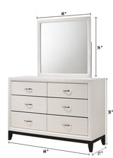 Akerson Chalk White Panel Youth Bedroom Set - Ornate Home