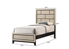 Akerson Chalk White Panel Youth Bedroom Set - Ornate Home