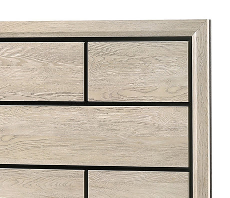 Akerson Driftwood Panel Bedroom Set - Ornate Home