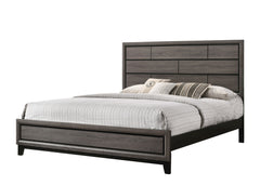 Akerson Gray Panel Bedroom Set - Ornate Home