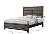 Akerson Gray Panel Bedroom Set - Ornate Home
