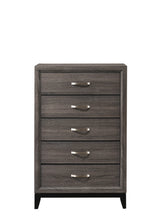 Akerson Gray Panel Bedroom Set - Ornate Home