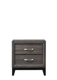Akerson Gray Panel Bedroom Set - Ornate Home