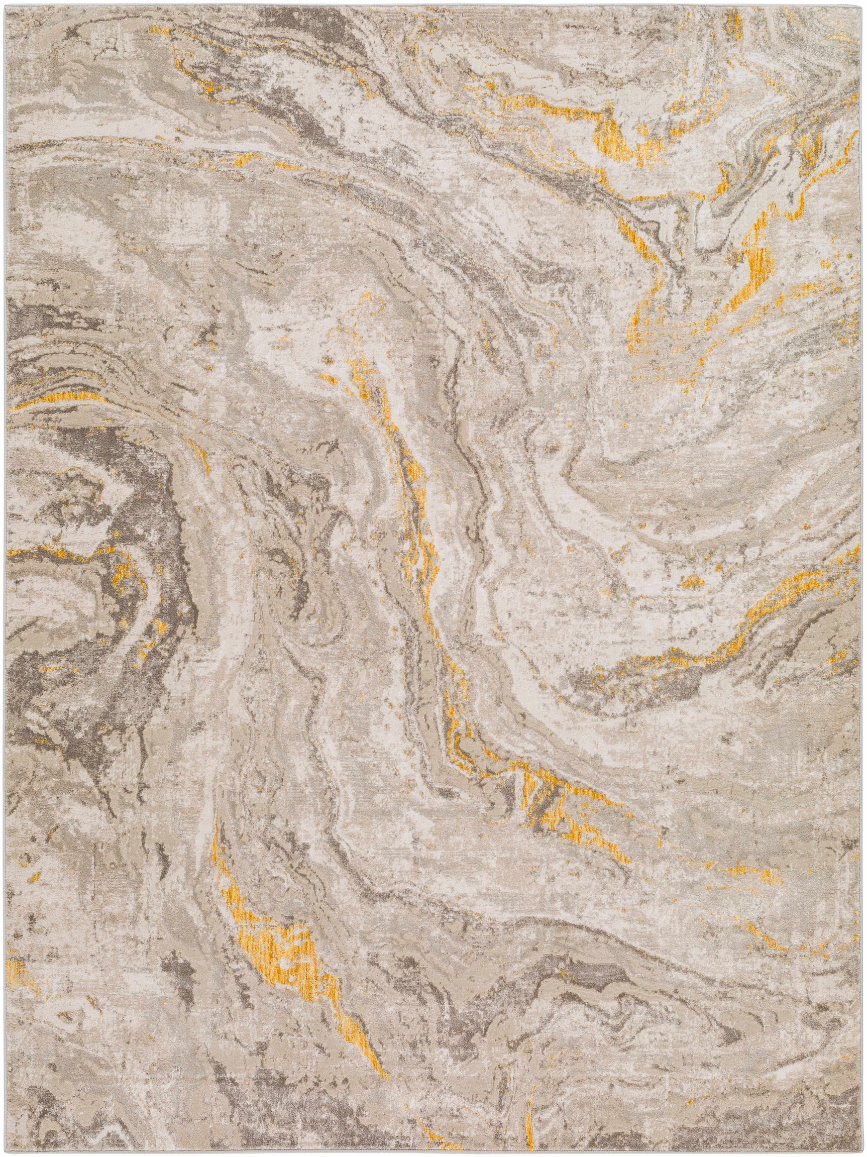 Akins Beige Marble Rug - Clearance - Ornate Home