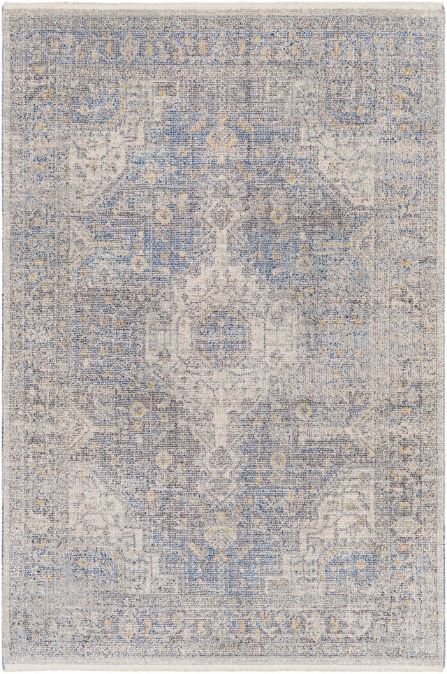 Akio Blue Area Rug - Clearance - Ornate Home