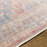 Akio Red & Blue Area Rug - Clearance - Ornate Home