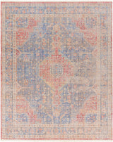 Akio Red & Blue Area Rug - Clearance - Ornate Home