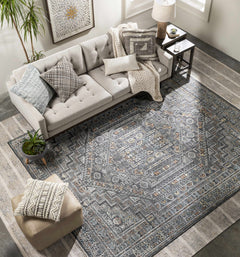 Akle Premium Hand Knotted Wool Area Rug - Clearance - Ornate Home