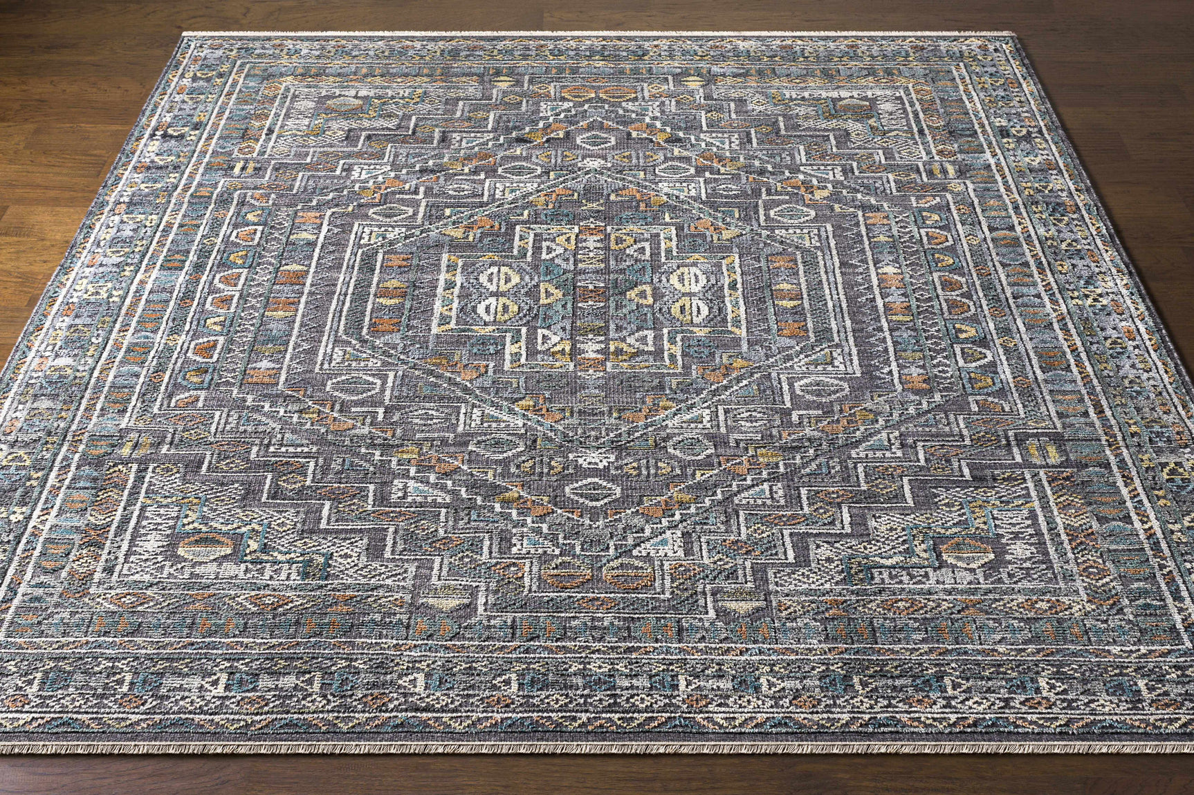 Akle Premium Hand Knotted Wool Area Rug - Clearance - Ornate Home