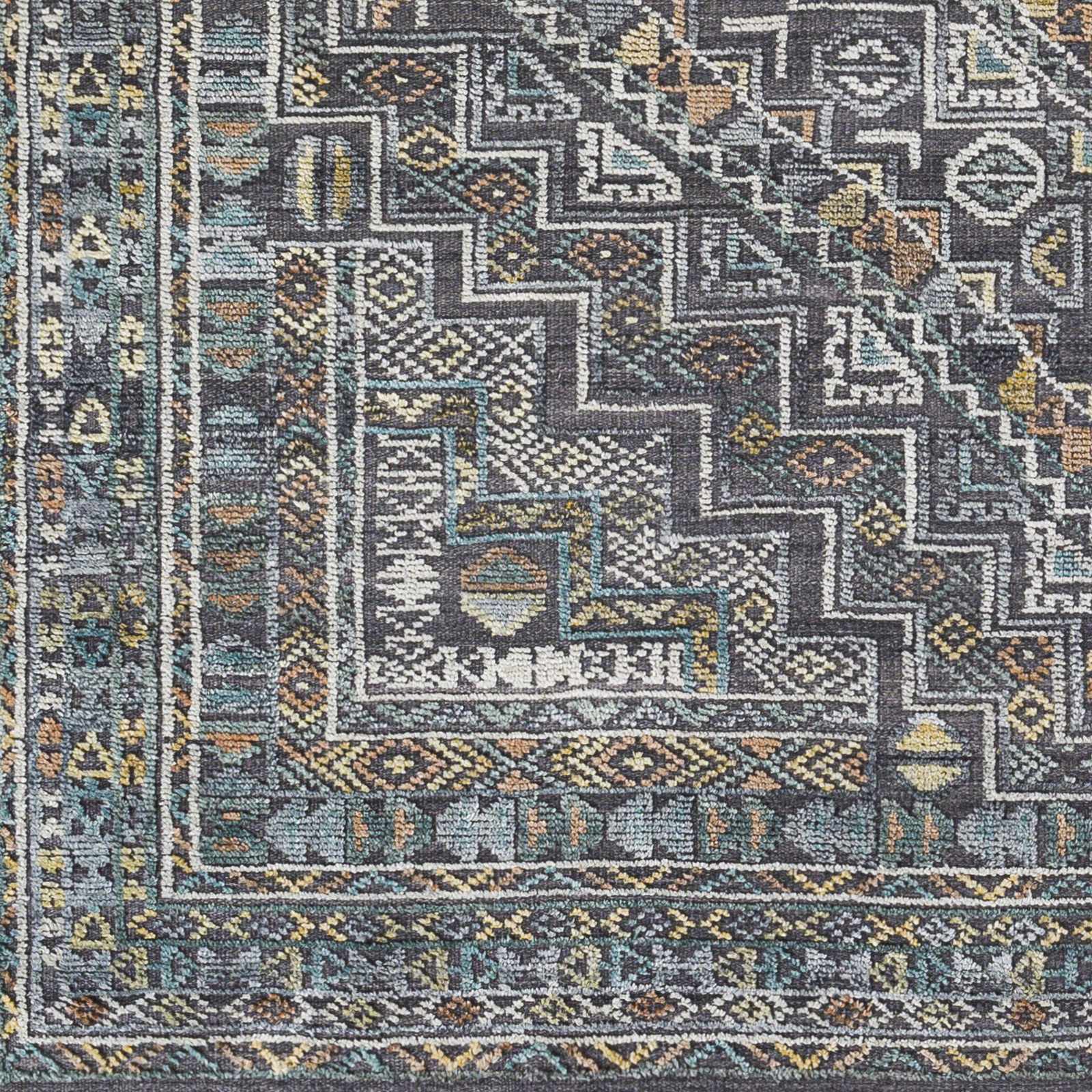 Akle Premium Hand Knotted Wool Area Rug - Clearance - Ornate Home