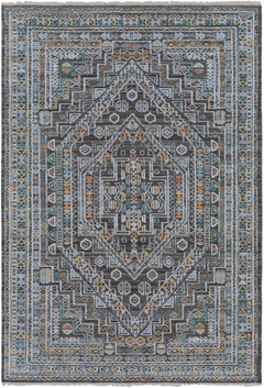 Akle Premium Hand Knotted Wool Area Rug - Clearance - Ornate Home