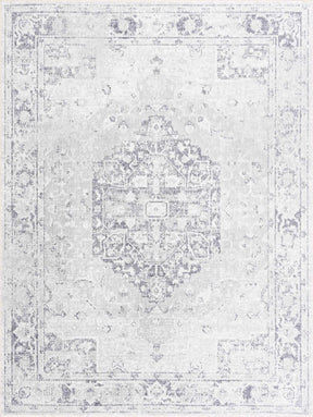 Akram Antrasit Flat Pile Washable Rug - Ornate Home