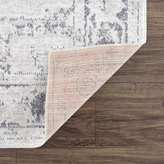 Akram Antrasit Flat Pile Washable Rug - Ornate Home