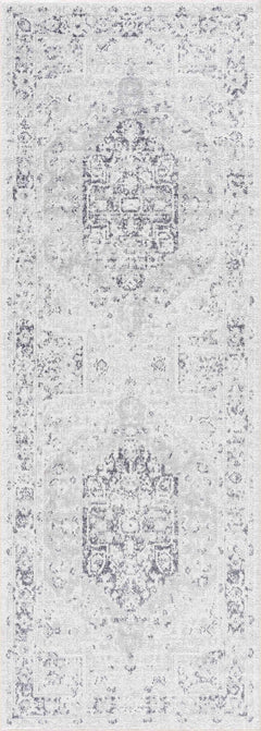 Akram Antrasit Flat Pile Washable Rug - Ornate Home