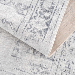 Akram Antrasit Flat Pile Washable Rug - Ornate Home