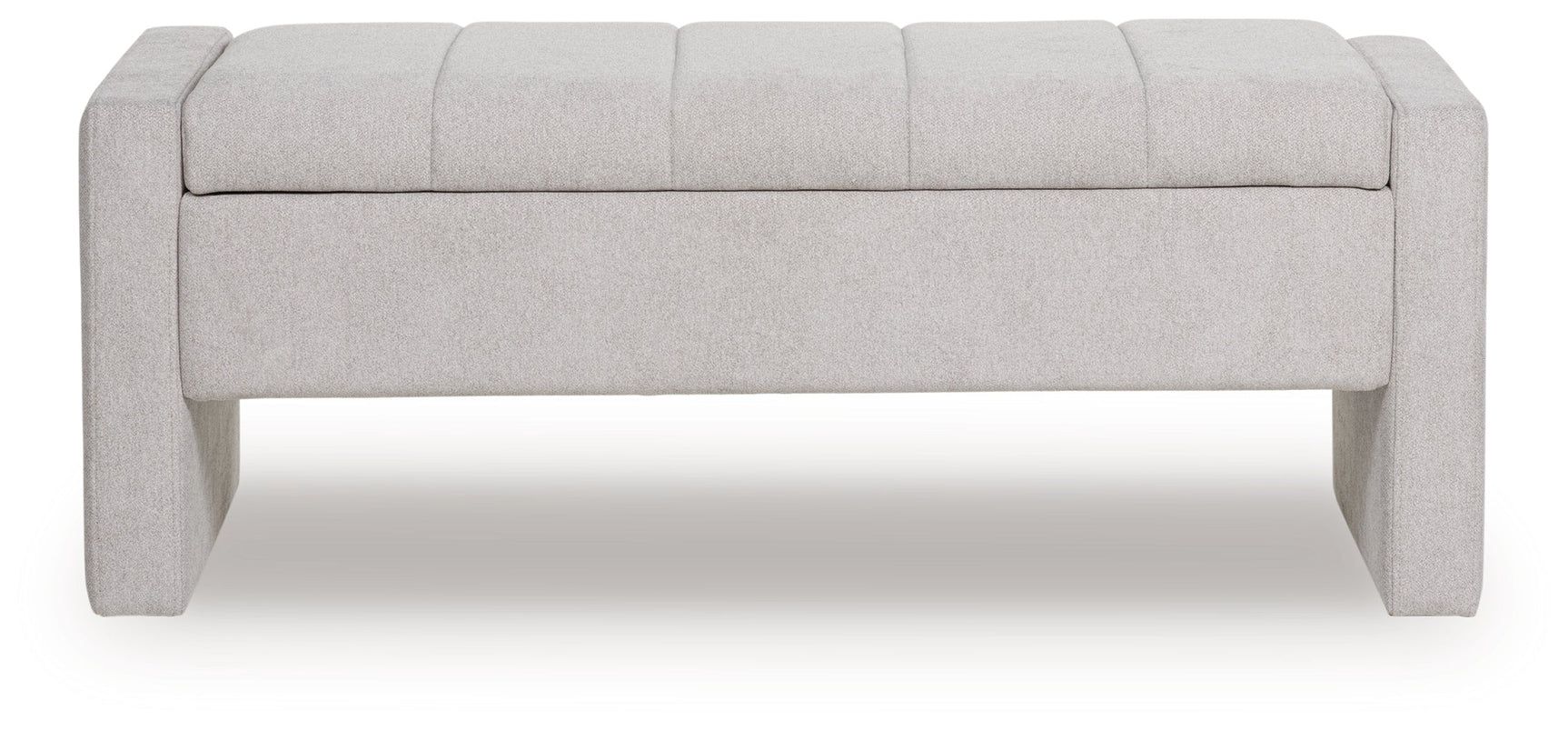 Akselman Gray Storage Bench (Online Special Price) - Ornate Home