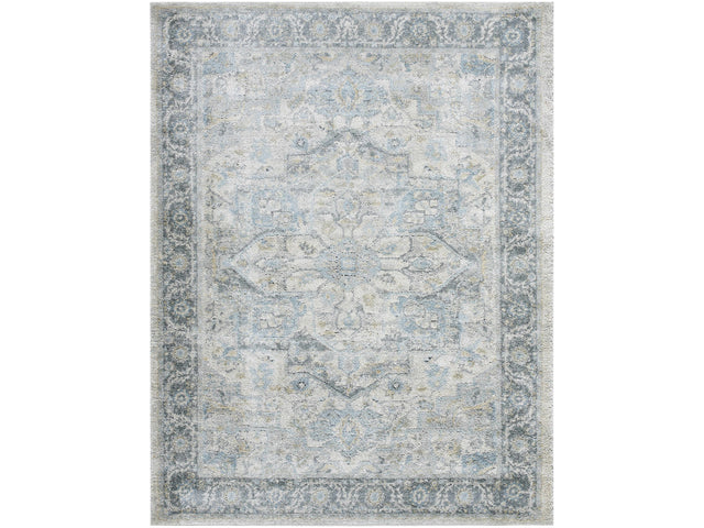Akshay Light Gray Thick Luxe Area Rug - Ornate Home