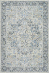 Akshay Light Gray Thick Luxe Area Rug - Ornate Home