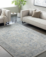 Akshay Light Gray Thick Luxe Area Rug - Ornate Home