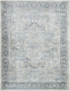 Akshay Light Gray Thick Luxe Area Rug - Ornate Home