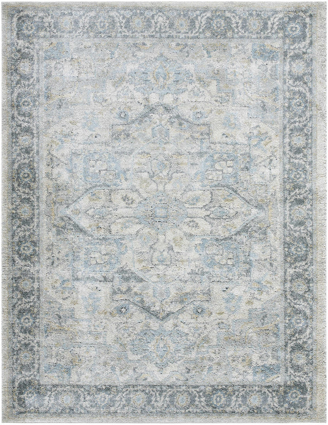 Akshay Light Gray Thick Luxe Area Rug - Ornate Home