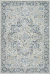Akshay Light Gray Thick Luxe Area Rug - Ornate Home