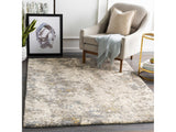 Alabaster Abstract Thick Luxe Rug - Ornate Home