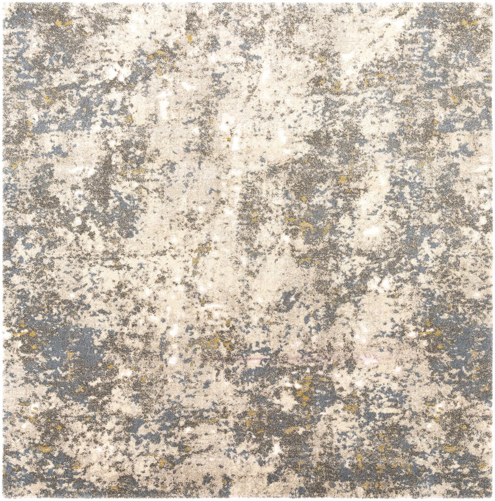 Alabaster Abstract Thick Luxe Rug - Ornate Home
