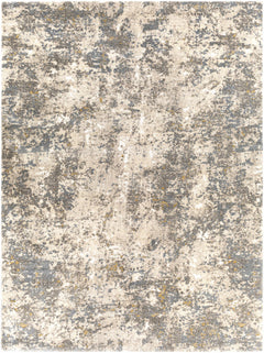 Alabaster Abstract Thick Luxe Rug - Ornate Home