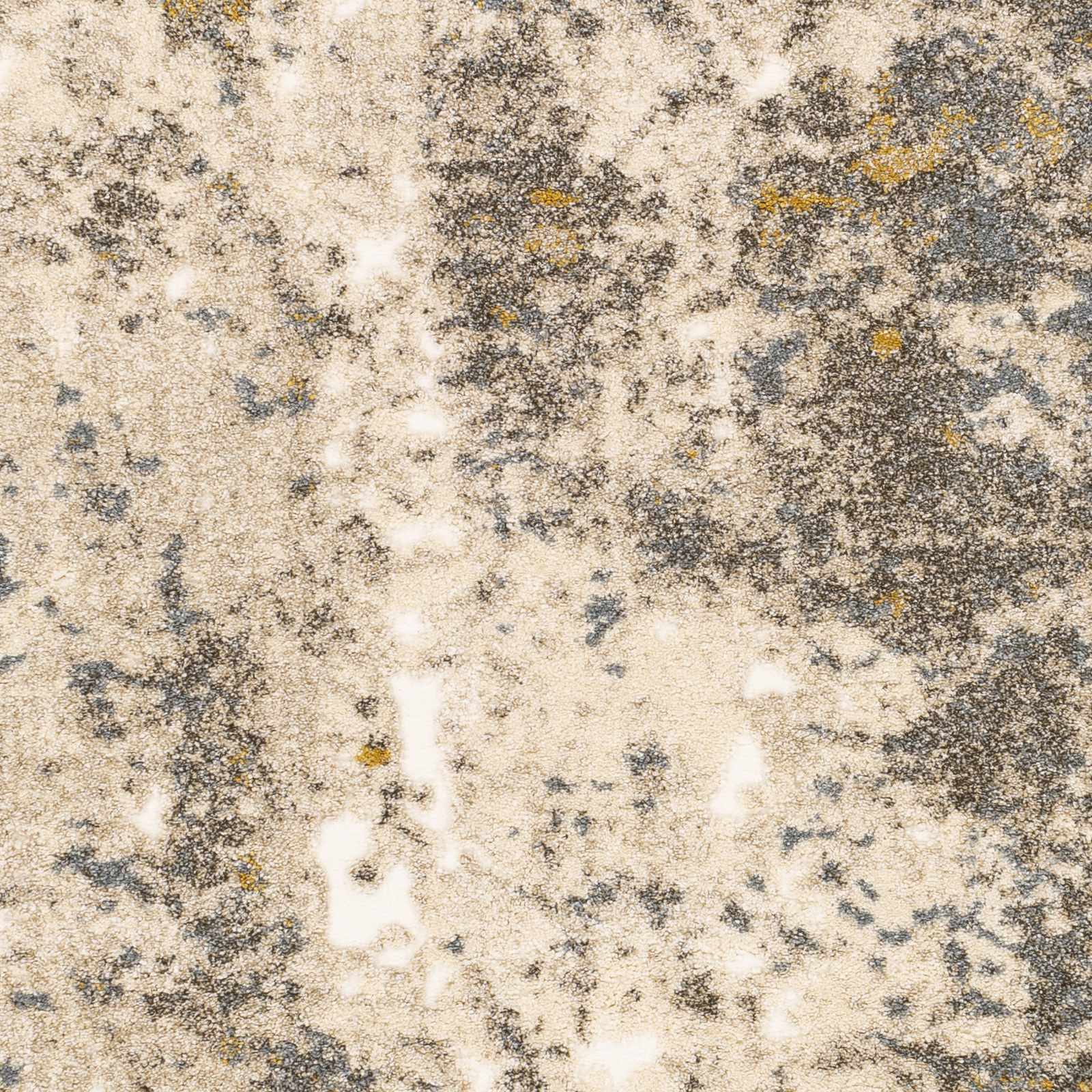 Alabaster Abstract Thick Luxe Rug - Ornate Home