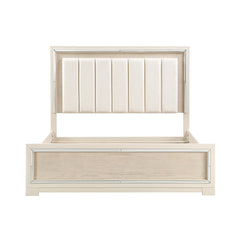 Alabaster Beige California King Bed - Ornate Home