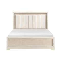 Alabaster Beige California King Bed - Ornate Home