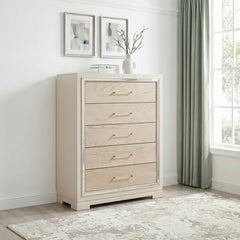 Alabaster Beige Chest - Ornate Home